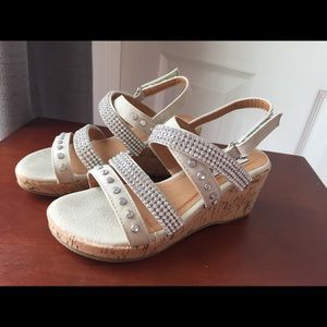 Girls Wedge Sandals size 12